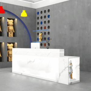 Modern Bar Table - Simple Clothing Store Counter - L160 X W60 X H100 CM