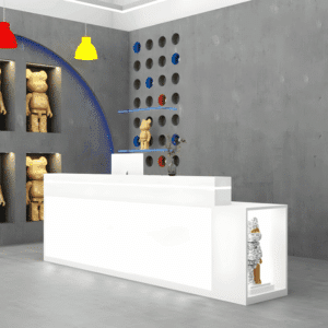 Modern Bar Table - Simple Clothing Store Counter - L180 X W60 X H100 CM