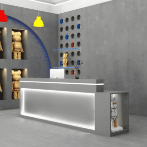Modern Bar Table - Simple Clothing Store Counter - L160 X W60 X H100 CM