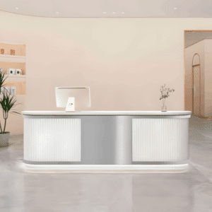 Modern Cashier Counter for Small Shops - L240 x W60 x H100 CM