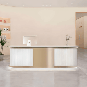 Modern Cashier Counter for Small Shops - L150 x W60 x H100 CM