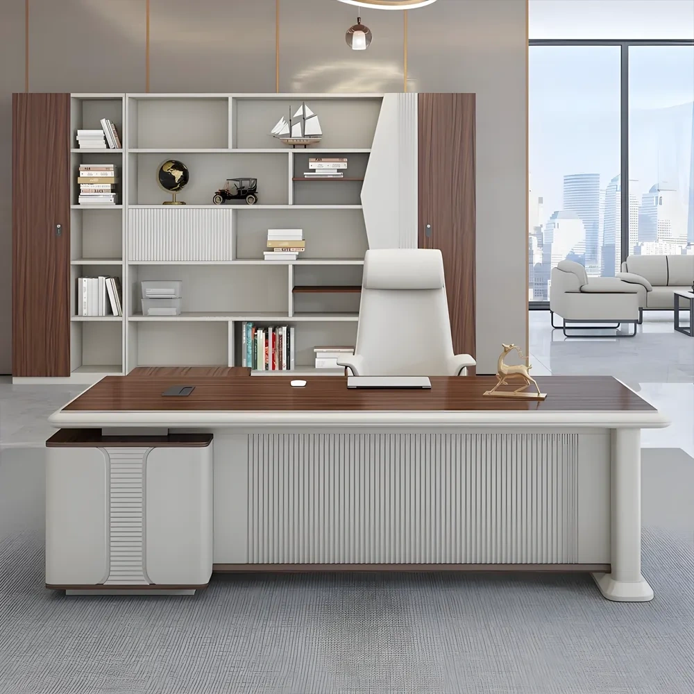 Modern Executive Workstation, Elegant Desk Modern Executive Workstation, Elegant Desk