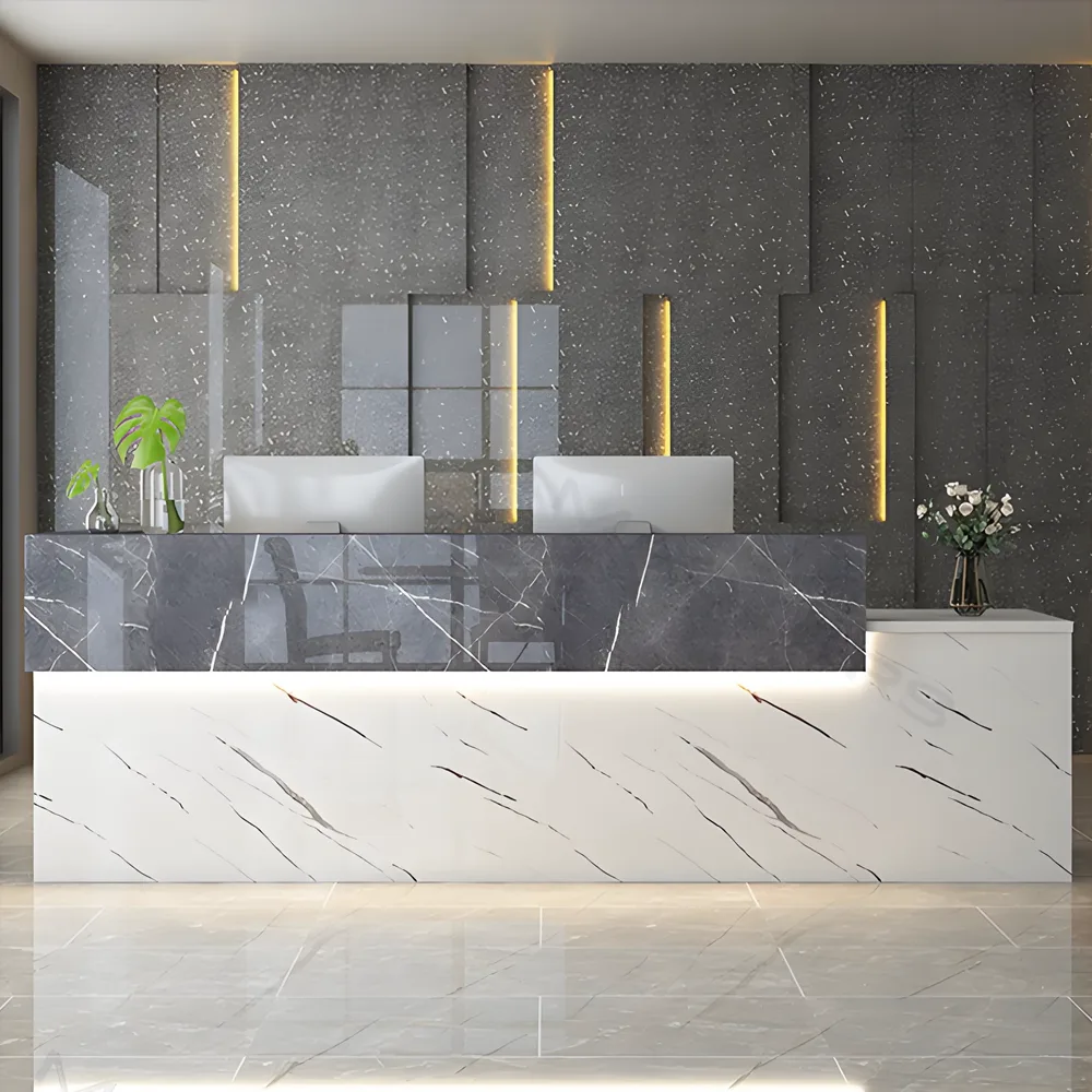 Modern Lacquered Bar Table Hotel Front Desk - Maoters