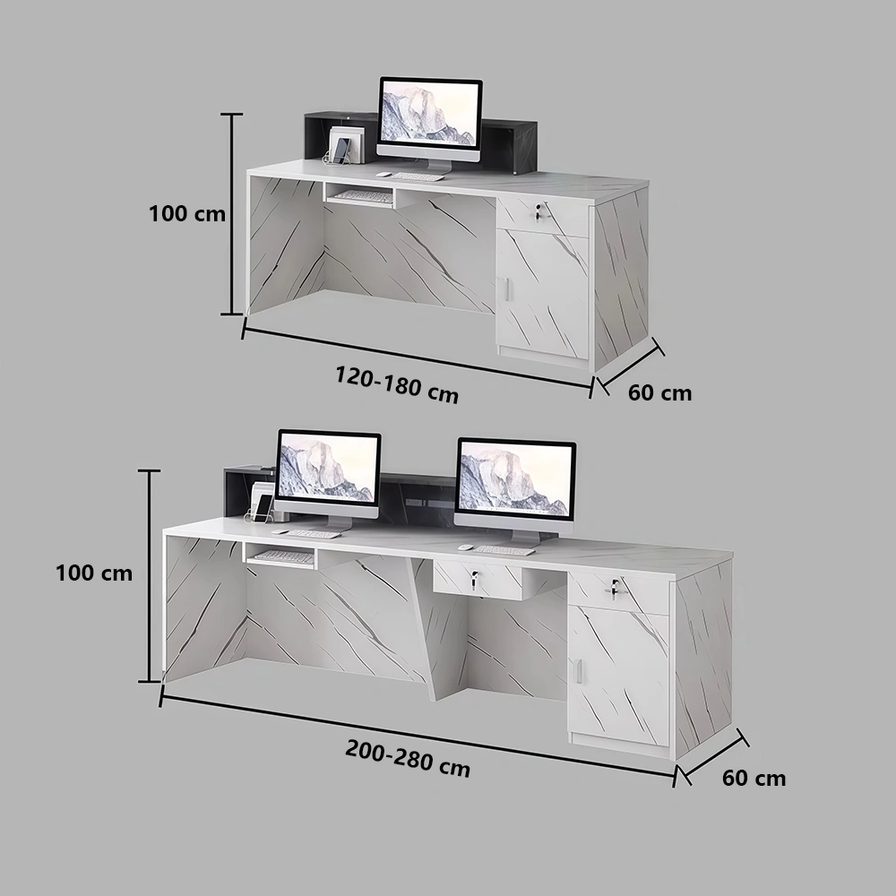 Modern Lacquered Bar Table Hotel Front Desk - Maoters Modern Lacquered Bar Table Hotel Front Desk - Maoters