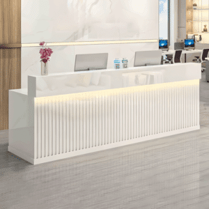 Modern Light Luxury Reception Desk - Maoters - L120 x W60 x H100 CM