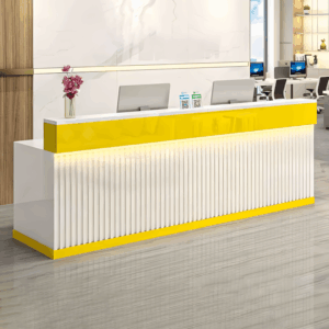 Modern Light Luxury Reception Desk - Maoters - L150 x W60 x H100 CM