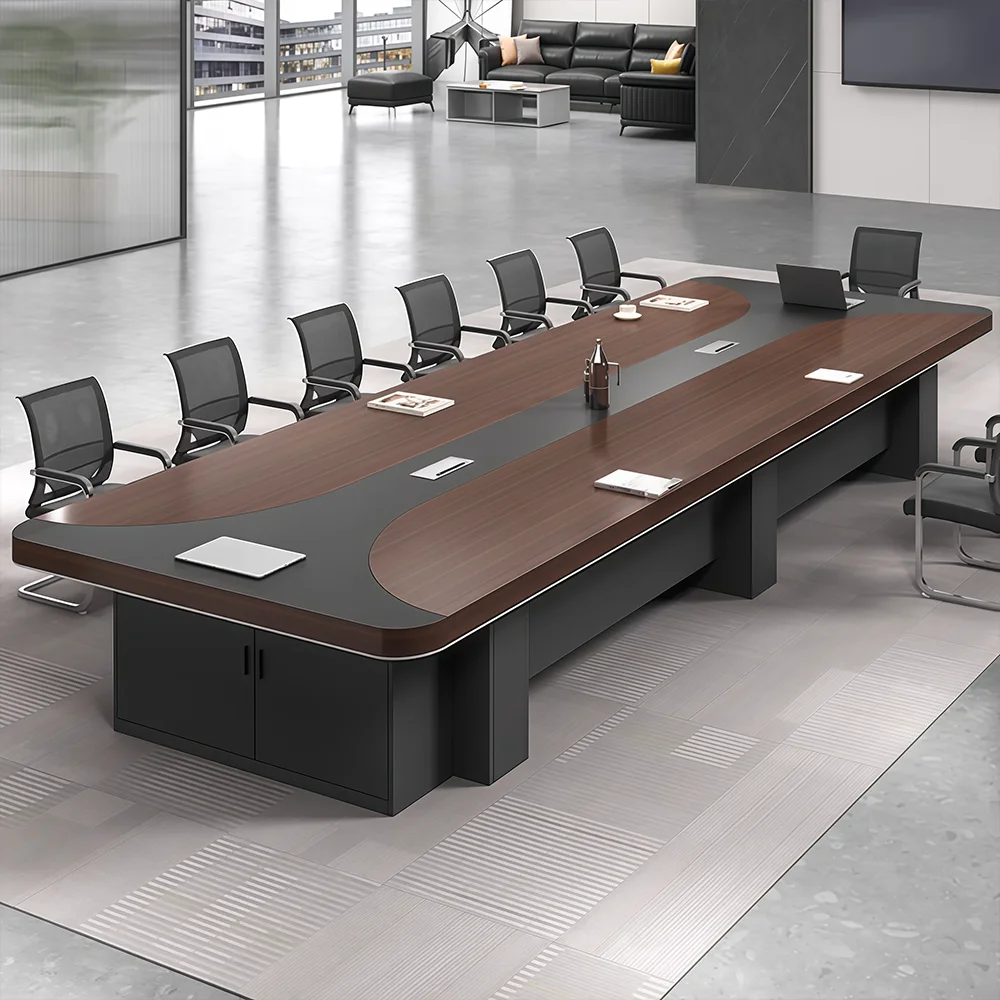 Modern Minimalist Long Conference Table