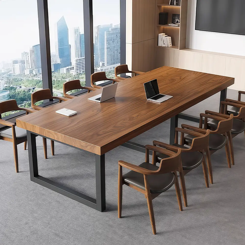 Modern Minimalist Solid Wood Conference Table Modern Minimalist Solid Wood Conference Table