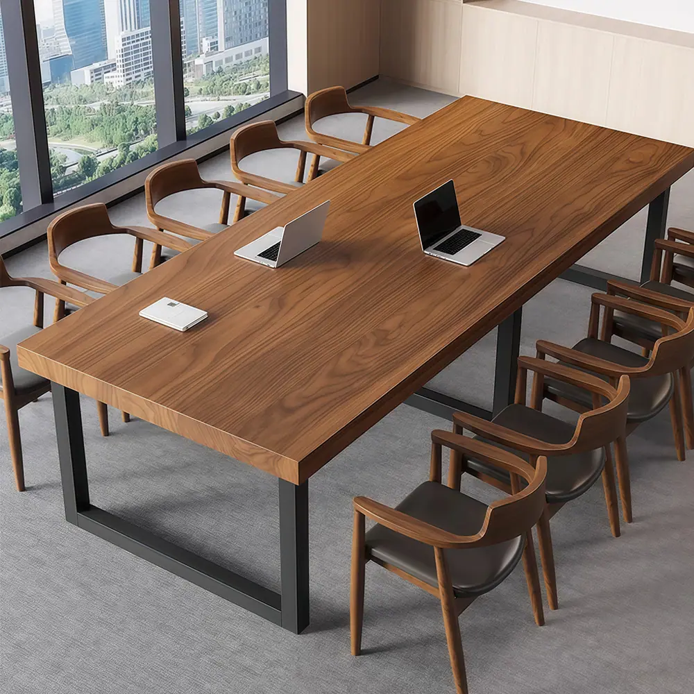 Modern Minimalist Solid Wood Conference Table Modern Minimalist Solid Wood Conference Table