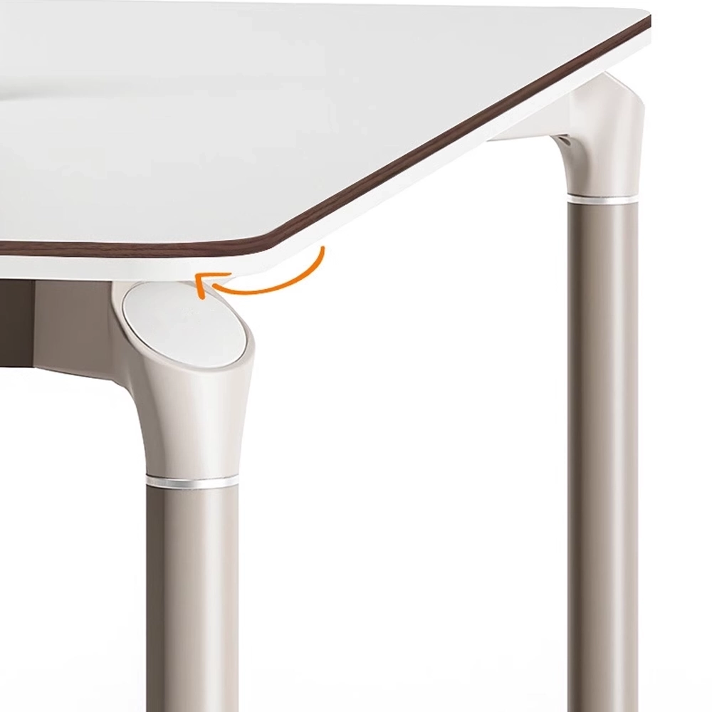 Modern Minimalist Staff Desk with Lock & Partition Modern Minimalist Staff Desk with Lock & Partition