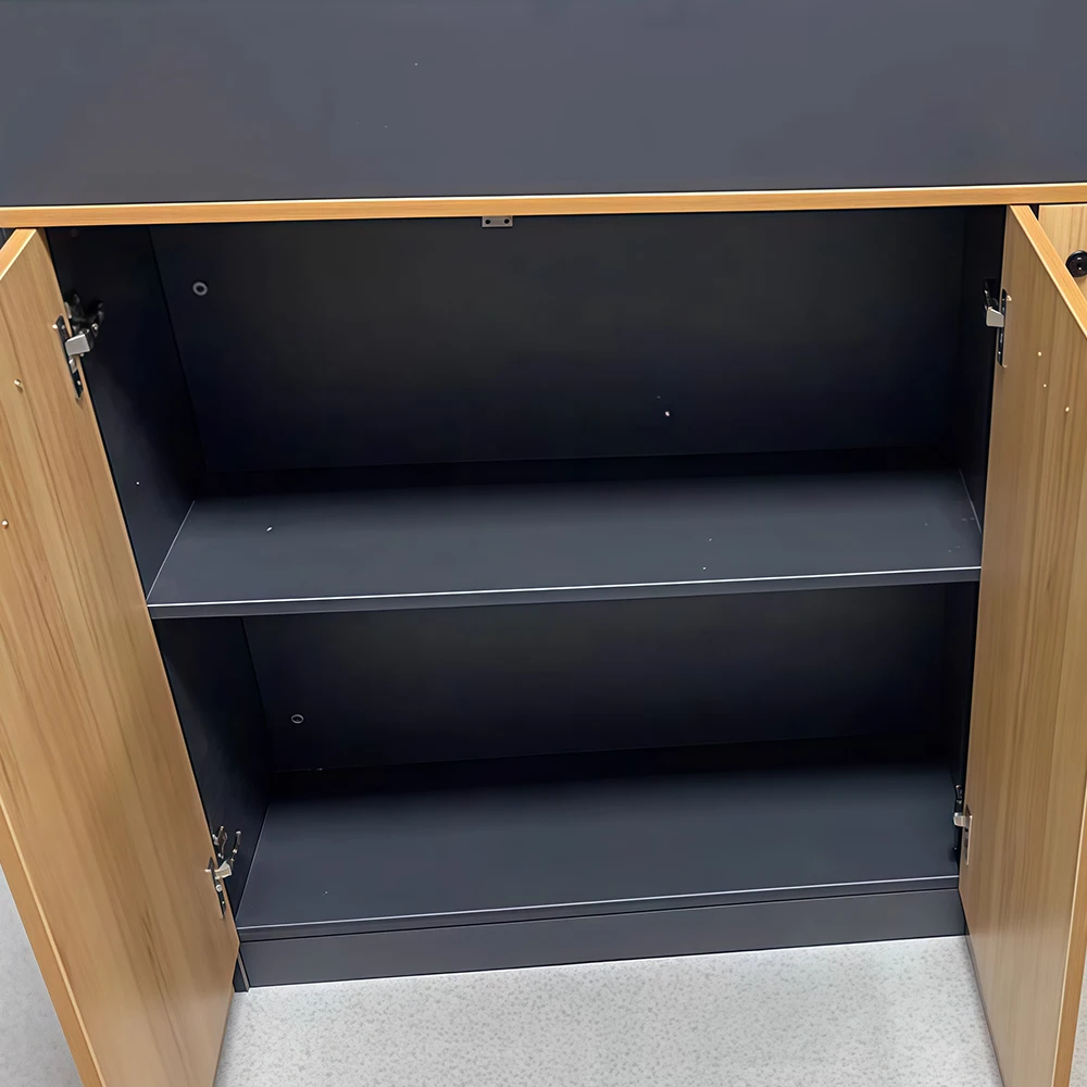 Modern Office Partition Cabinet with Planter Modern Office Partition Cabinet with Planter