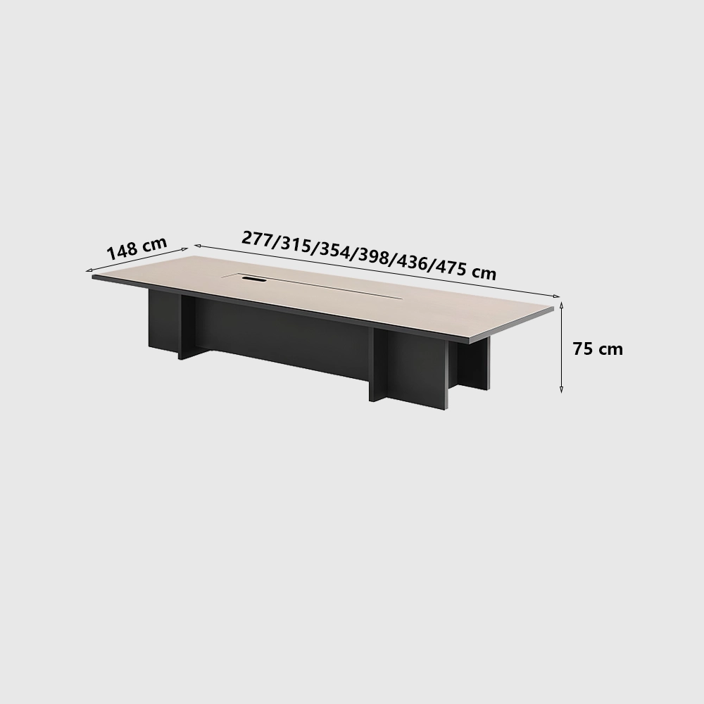 Modern Rectangular Thickened Conference Table Modern Rectangular Thickened Conference Table