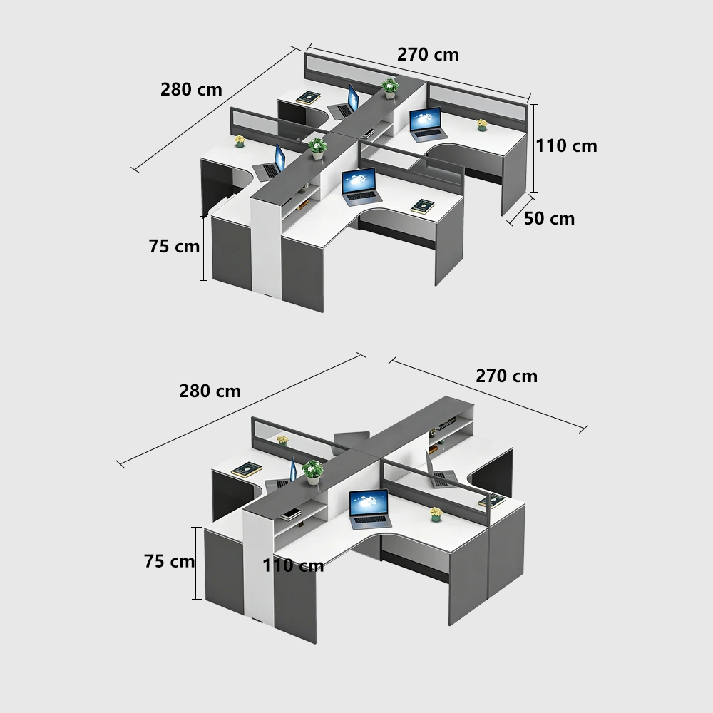 Modern Simple Office Desk Set - Maoters Modern Simple Office Desk Set - Maoters