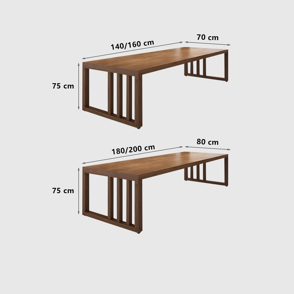 Modern Simple Solid Wood Long Conference Table - Maoters Modern Simple Solid Wood Long Conference Table - Maoters