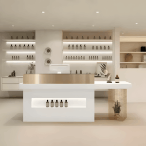 Modern Stylish Reception Cashier Counter - L100 x W60 x H100 CM