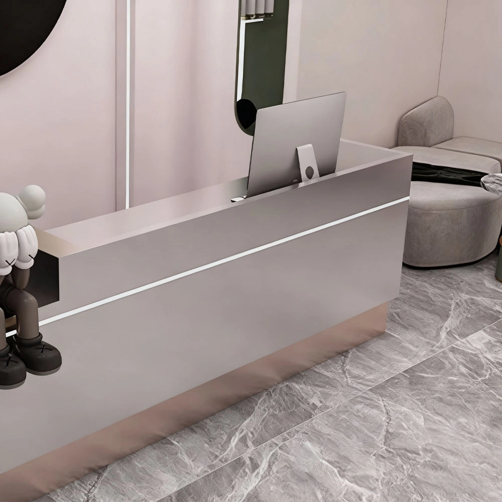 Modern and Stylish Small Reception Desk Modern and Stylish Small Reception Desk