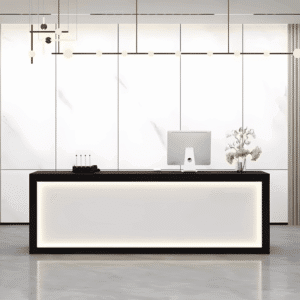 Modern Simple Multifunctional Inviting Reception Desk - L140 x W50 x H80 CM