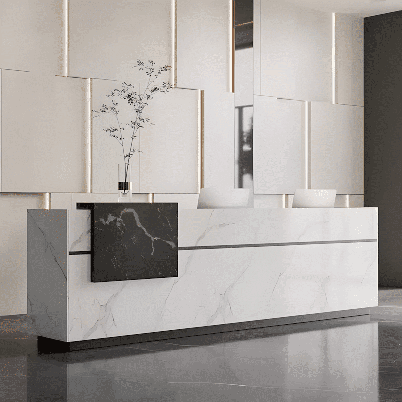 Multi-Functional Reception Desk for Businesses