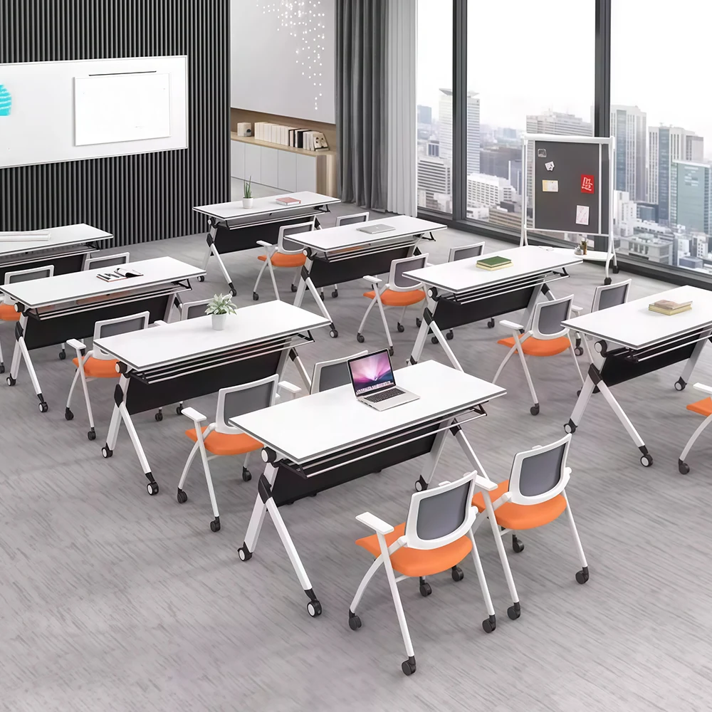 Multifunctional Rectangular Training Table Classroom Desk - Maoters Multifunctional Rectangular Training Table Classroom Desk - Maoters