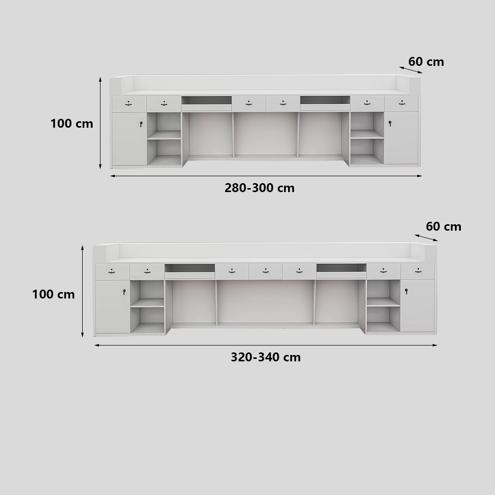 Multipurpose Reception Desk, Cashiers' Counter Multipurpose Reception Desk, Cashiers' Counter