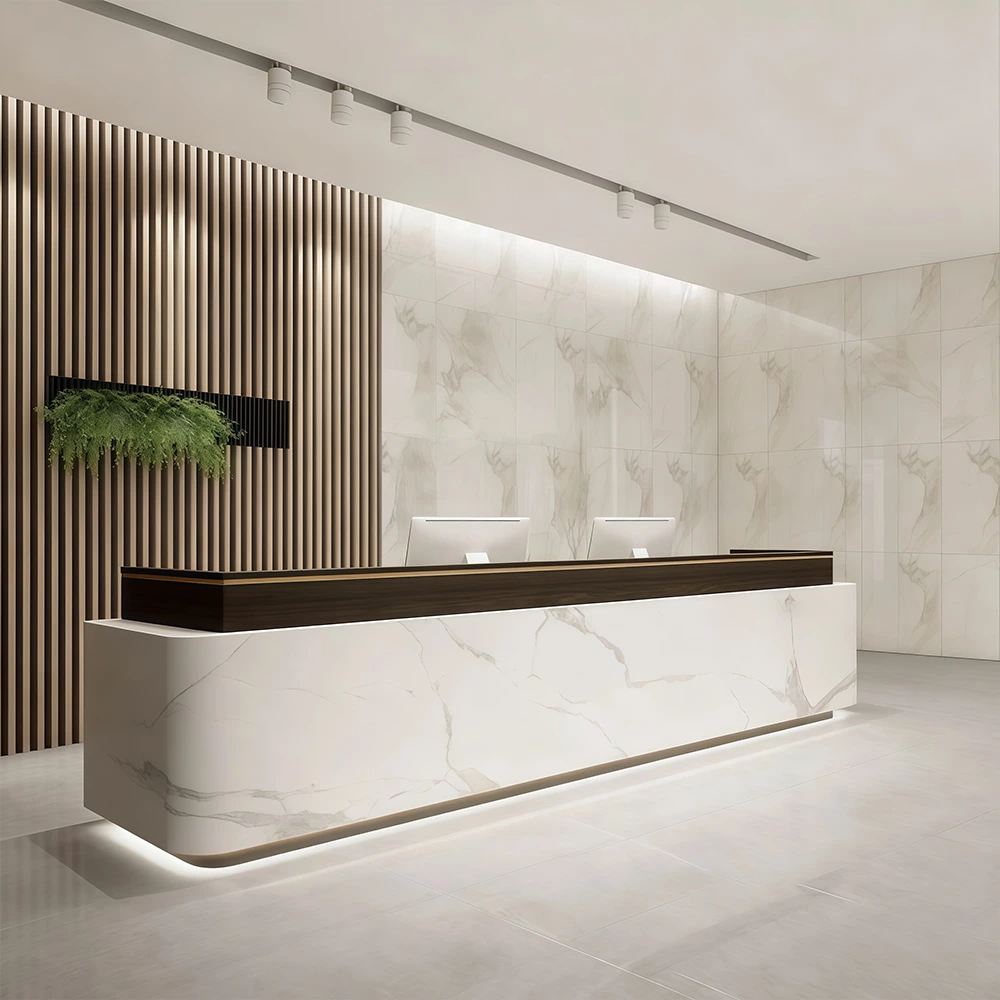 New Chinese Style Reception Desk New Chinese Style Reception Desk