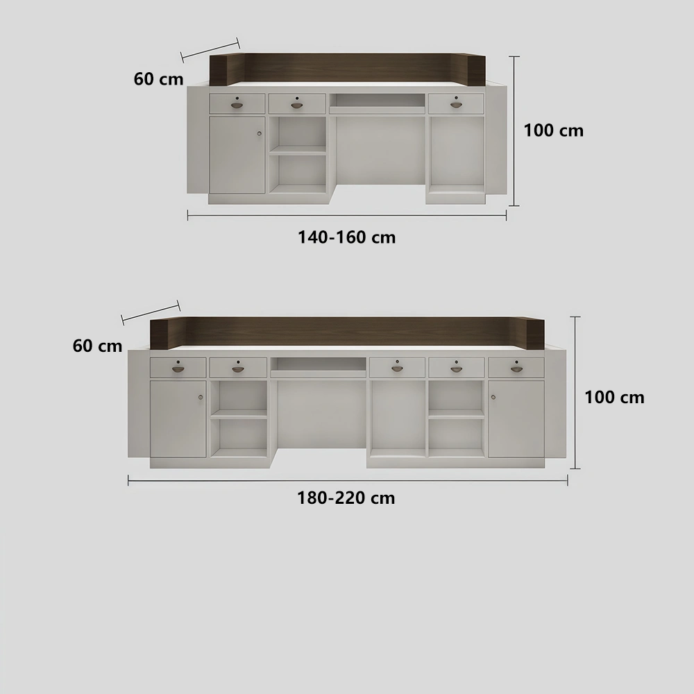 New Chinese Style Reception Desk New Chinese Style Reception Desk