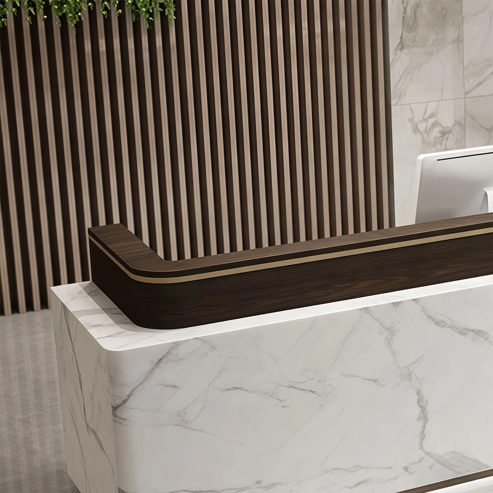 New Chinese Style Reception Desk New Chinese Style Reception Desk