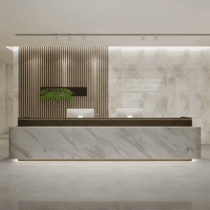 New Chinese Style Reception Desk - L160 x W60 x H100 CM