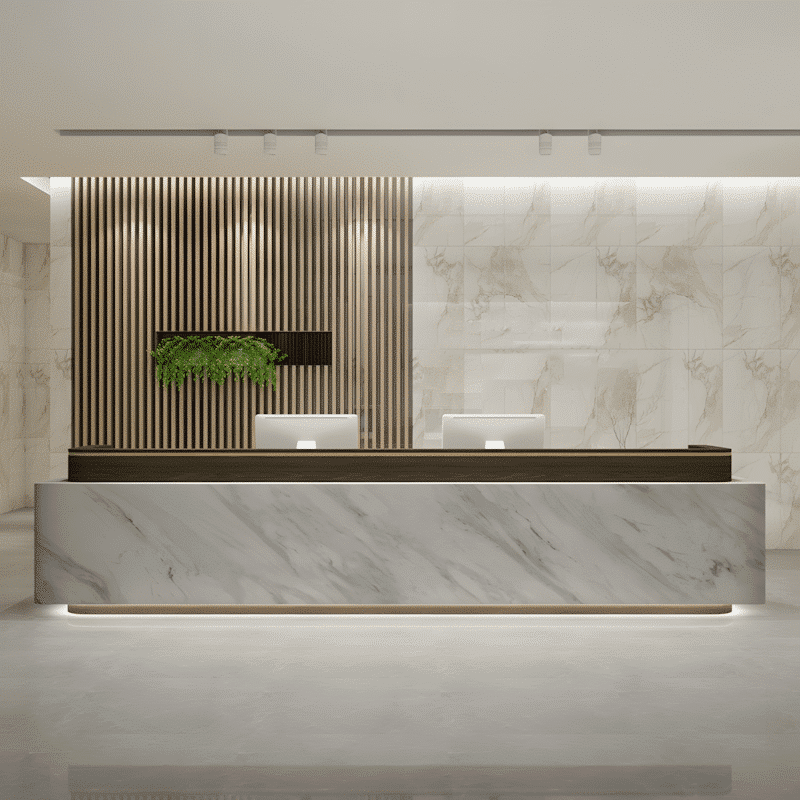 New Chinese Style Reception Desk
