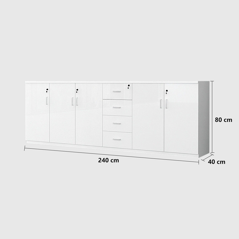 Office Low Cabinet with Lock - Secure File Storages7 Office Low Cabinet with Lock - Secure File Storage