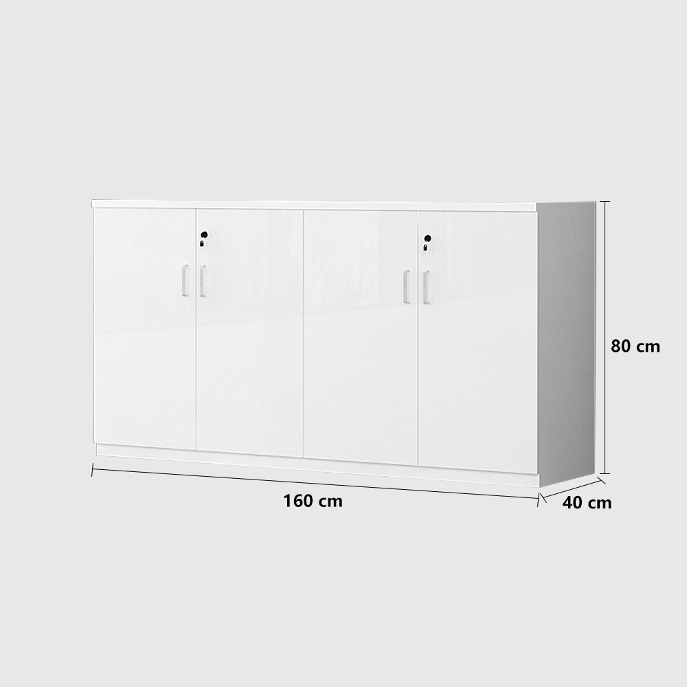 Office Low Cabinet with Lock - Secure File Storage Office Low Cabinet with Lock - Secure File Storage