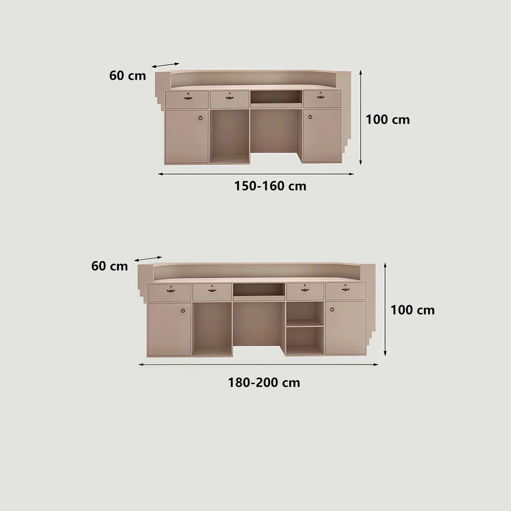 Reception Counter Cashier Desk - Classified Storage Reception Counter Cashier Desk - Classified Storage