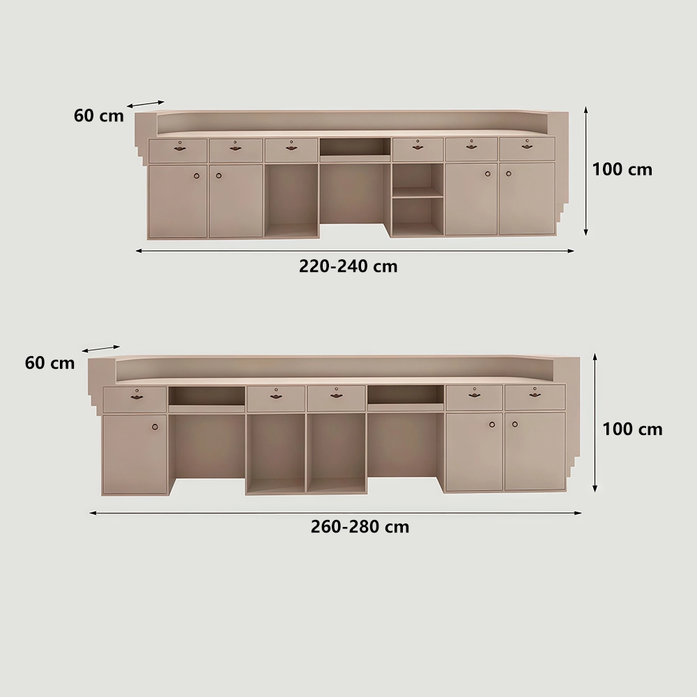Reception Counter Cashier Desk - Classified Storage Reception Counter Cashier Desk - Classified Storage