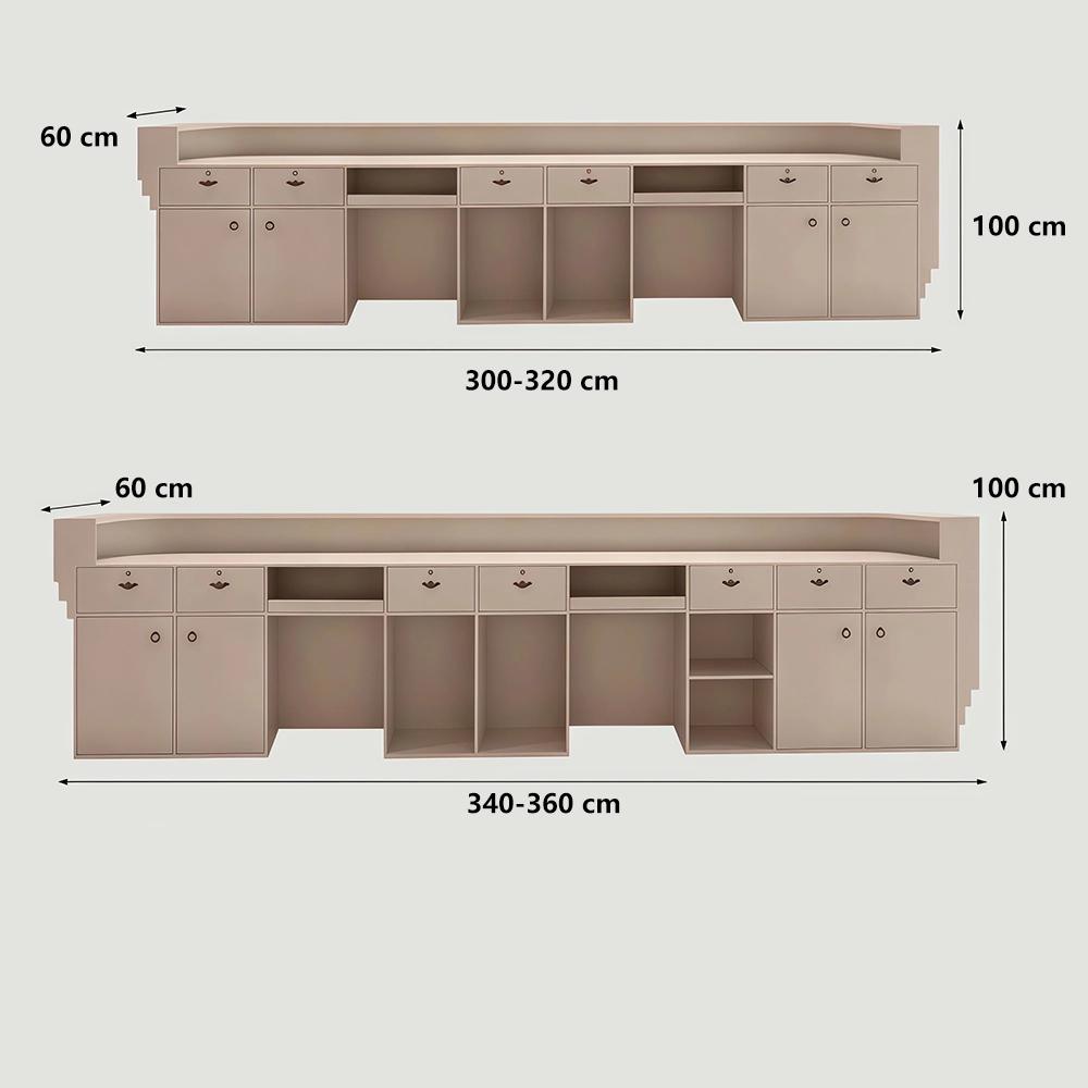 Reception Counter Cashier Desk - Classified Storage Reception Counter Cashier Desk - Classified Storage