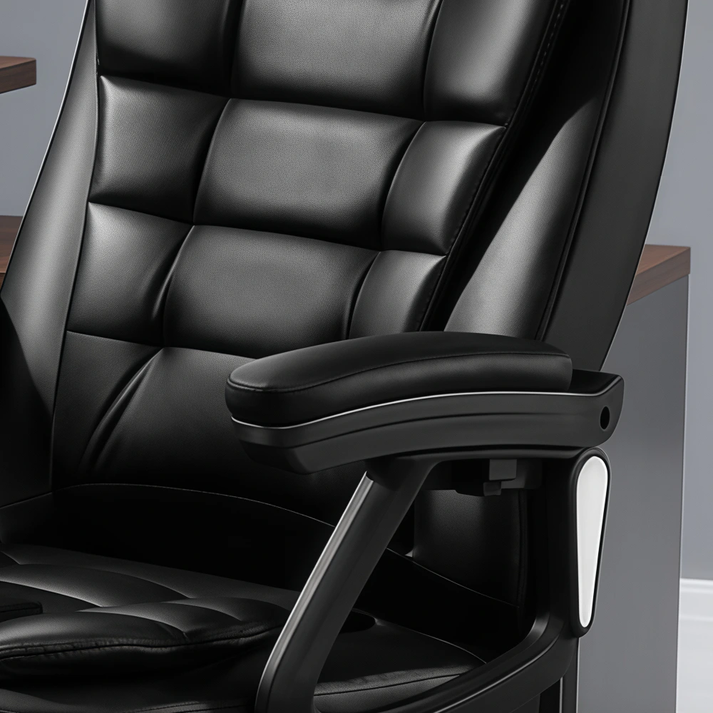 Reclinable Bowed Office Chair - Ultimate Comfort Reclinable Bowed Office Chair - Ultimate Comfort