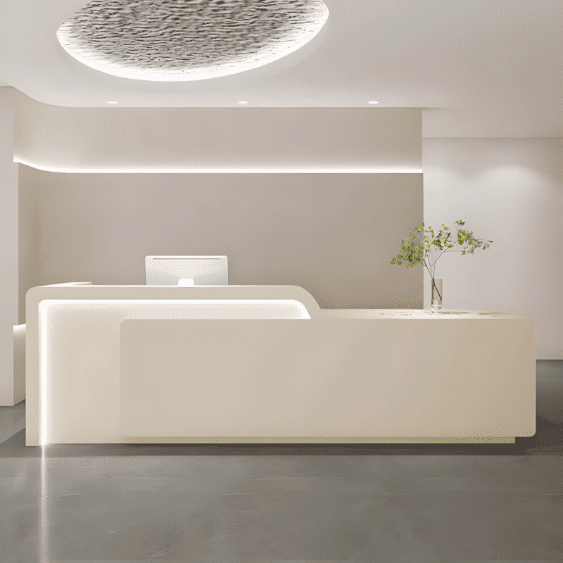 Simple Corporate Reception Desk - Maoters