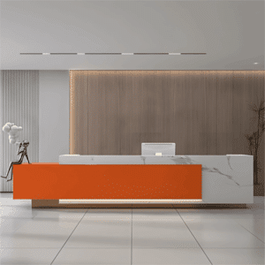 Simple Fashion Reception Desk - L280 x W60 x H100 CM