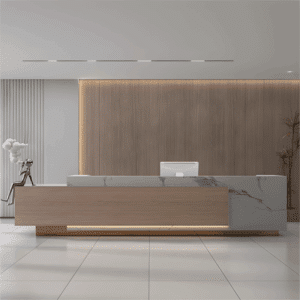 Simple Fashion Reception Desk - L180 x W60 x H100 CM
