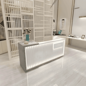 Simple Modern Company Front Desk - Maoters - L120 x W60 x H100 CM