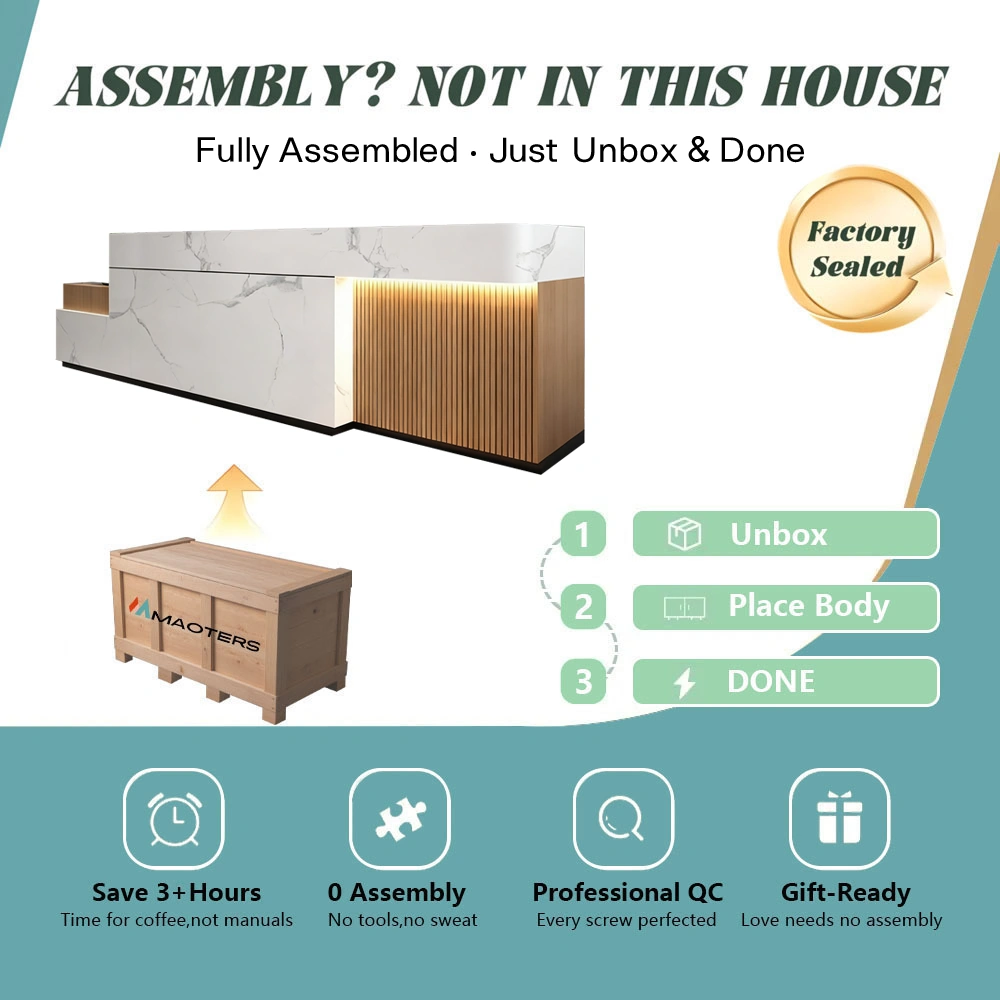 Simple Modern Company Hotel Reception Front Desk Simple Modern Company Hotel Reception Front Desk