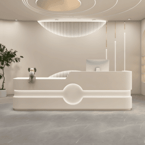 Simple Modern Creative Reception Desk - L280 x W60 x H100 CM