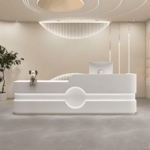 Simple Modern Creative Reception Desk - L180 x W60 x H100 CM