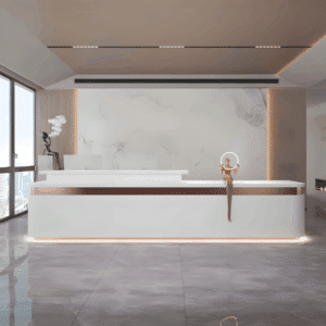 Simple Modern High-end Front Desk Reception - L260 x W60 x H100 CM
