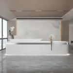 Simple Modern High-end Front Desk Reception