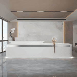 Simple Modern High-end Front Desk Reception - L100 x W60 x H100 CM