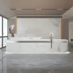 Simple Modern High-end Front Desk Reception