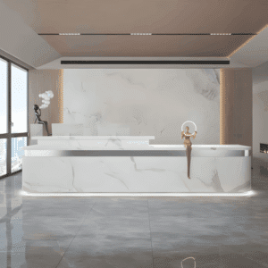 Simple Modern High-end Front Desk Reception - L200 x W60 x H100 CM