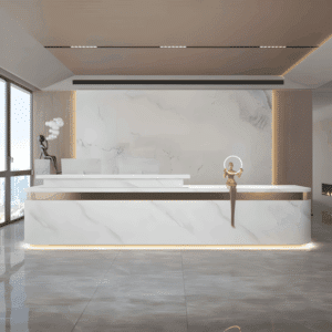 Simple Modern High-end Front Desk Reception - L180 x W60 x H100 CM