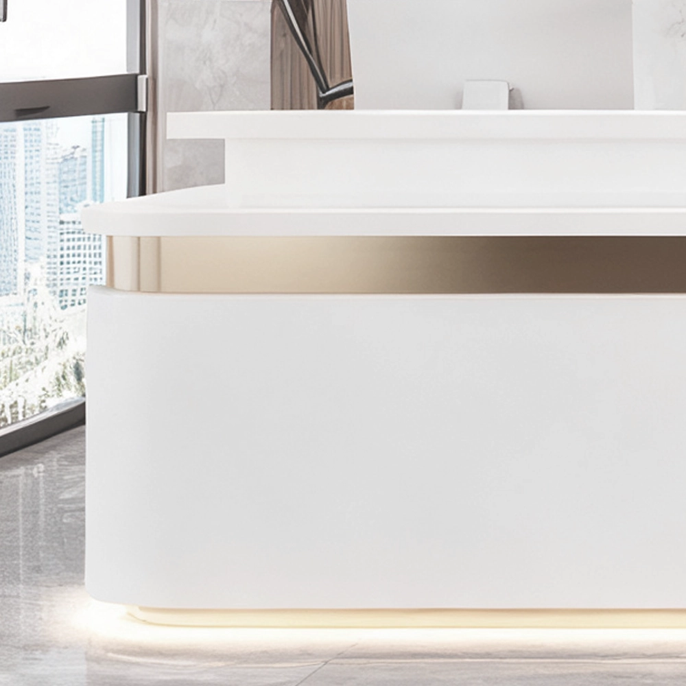 Simple Modern High-end Front Desk Reception Simple Modern High-end Front Desk Reception
