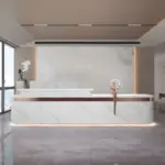 Simple Modern High-end Front Desk Reception